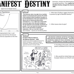 Icivics manifest destiny answer key