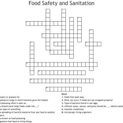 Foodborne illness crossword answer key