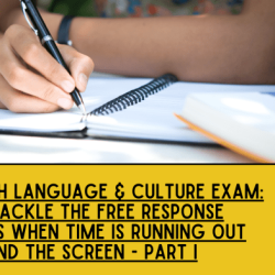 Ap spanish language and culture exam format